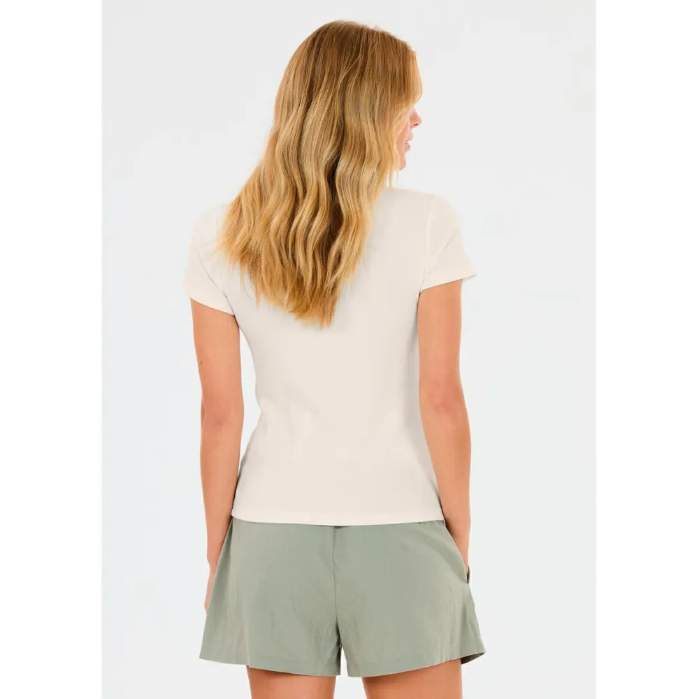ATHLECIA - Women's Lenga Rib S/S Tee - T-Shirt