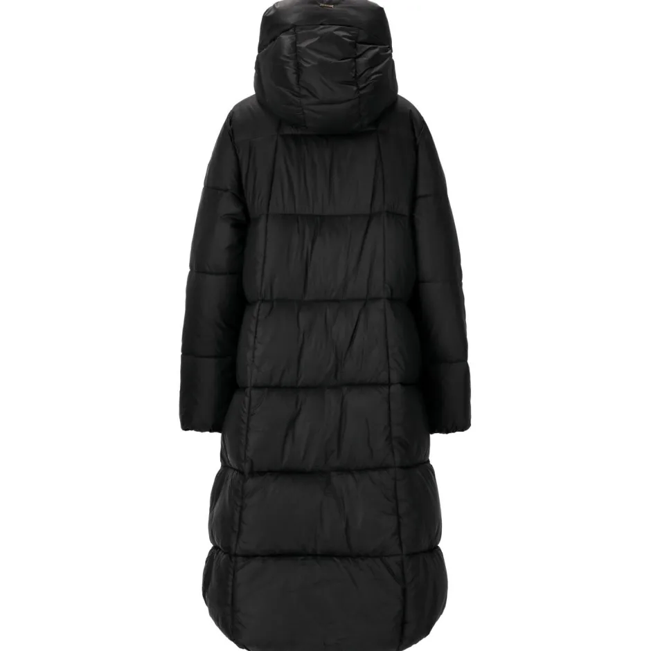 ATHLECIA Freizeitjacken|Wanderbekleidung-- Women's Miraz Long Puffer Jacket - Mantel Black