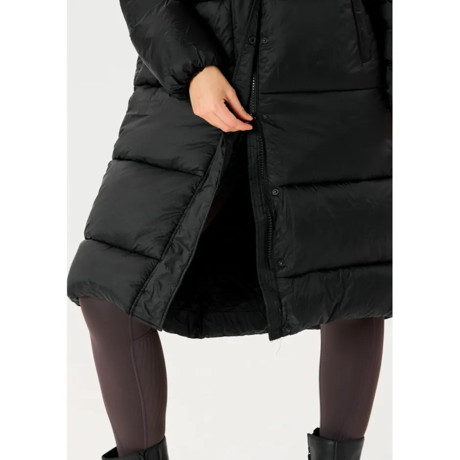 ATHLECIA Freizeitjacken|Wanderbekleidung-- Women's Miraz Long Puffer Jacket - Mantel Black