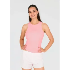 ATHLECIA - Women's Tinashe Halterneck Rib Top - Top Online