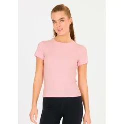 ATHLECIA Fitnessbekleidung|T-Shirts-- Women's Tinashe Rib S/S Tee - T-Shirt