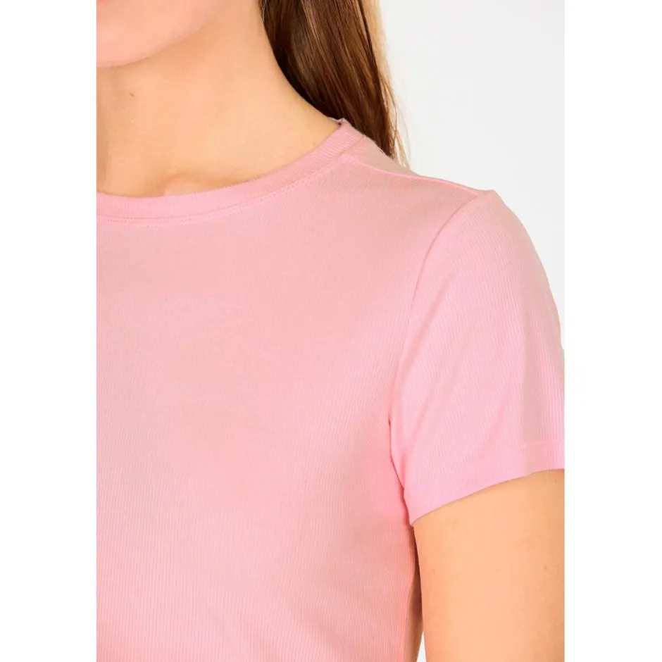 ATHLECIA Fitnessbekleidung|T-Shirts-- Women's Tinashe Rib S/S Tee - T-Shirt