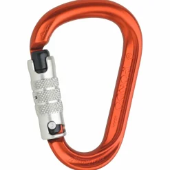 AustriAlpin Karabiner & Express-Sets|Hms-Karabiner-- HMS Rondo ID Alu 3-Wege-Autolock - HMS-Karabiner Red Anodized