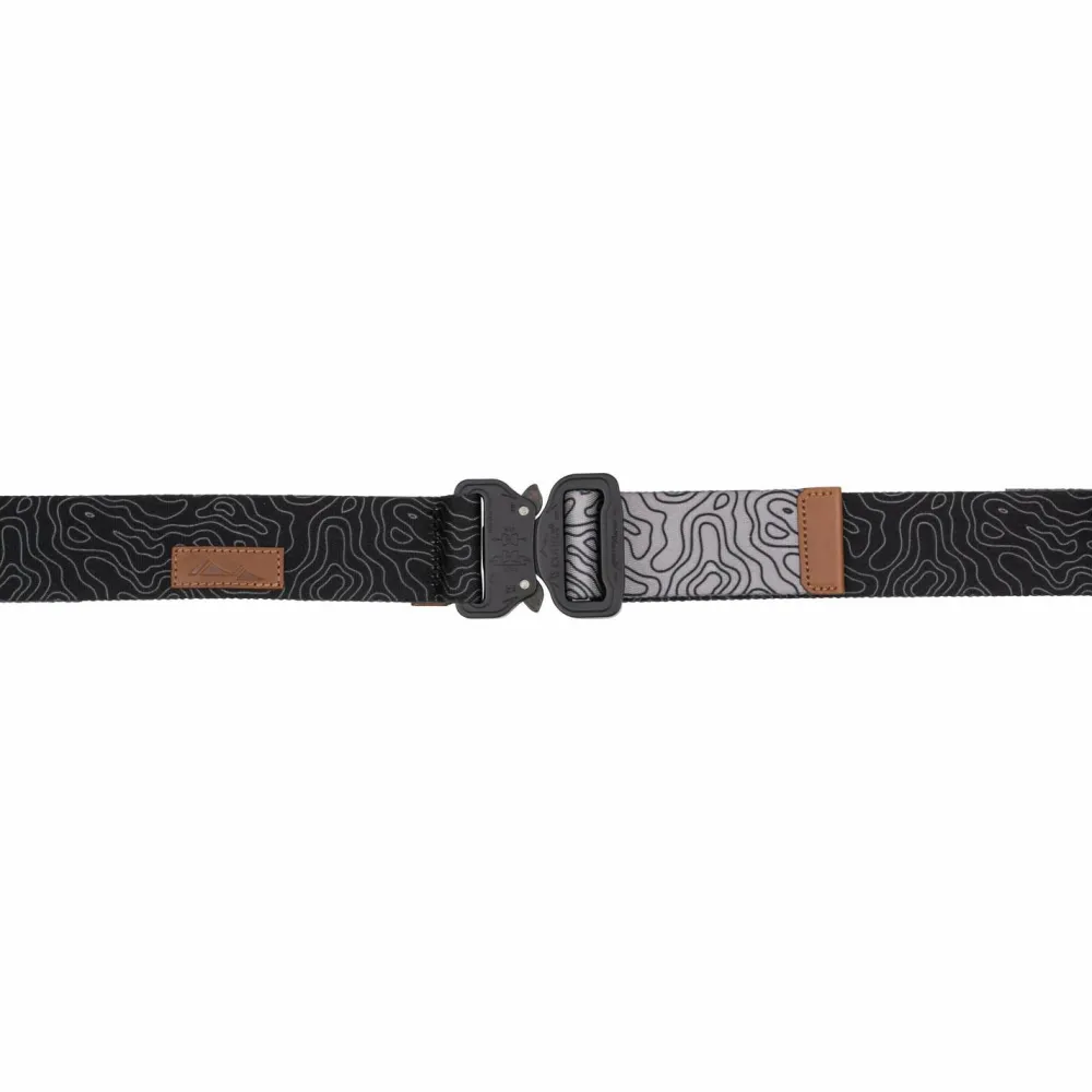 AustriAlpin - Textilgürtel Schwarz Cobra 38 - Gürtel Matt Black Online