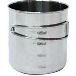 Basic Nature - Edelstahlbecher Space Safer - Tasse Steel New