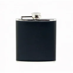 Basic Nature - Flachmann Eckig - Flachmann Black