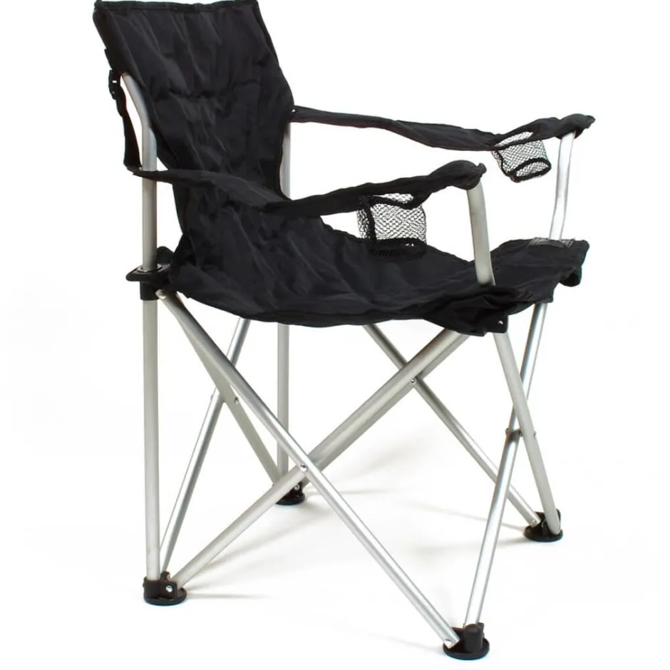 Basic Nature Campingstühle|Campingstühle-- Travelchair Komfort - Campingstuhl Black