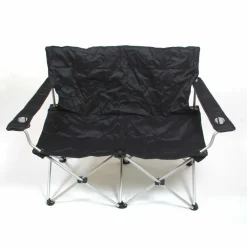 Basic Nature Campingstühle|Campingstühle-- Travelchair Love Seat Faltsofa - Campingstuhl Black