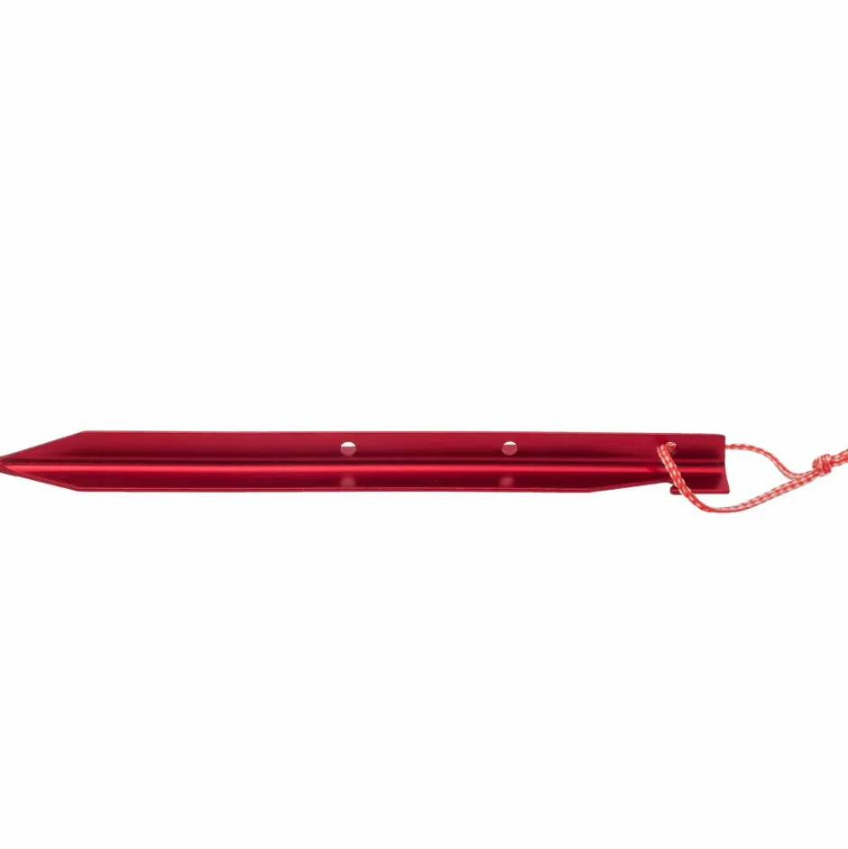 Basic Nature Trekkingzelte|Trekkingausrüstung-- Zelthering T-Stake - Zelthering Red