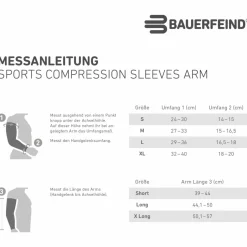 Bauerfeind Sports Fitnessbekleidung|Laufbekleidung-- Sports Compression Sleeves Arm