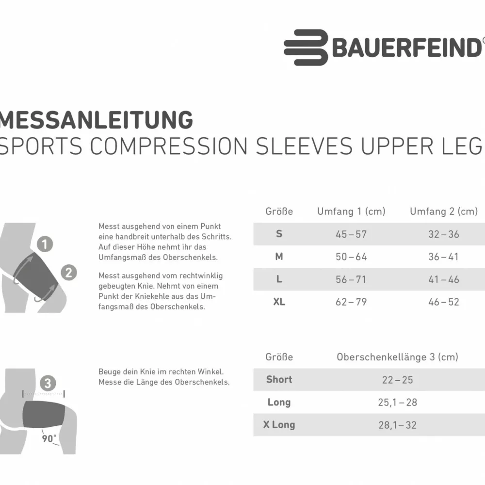 - port Copreion eeve Upper eg < Bauerfeind Sports