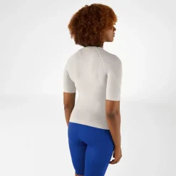 Bauerfeind Sports - Women's Sports Compression Shirt Short Sleeve - Laufshirt Silver Grey Sale