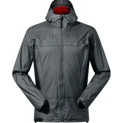 Berghaus Trekkingbekleidung|Skibekleidung-- MTN Guide Hyper Alpha Jacket - Regenjacke Grey Pinstripe / Jet Black