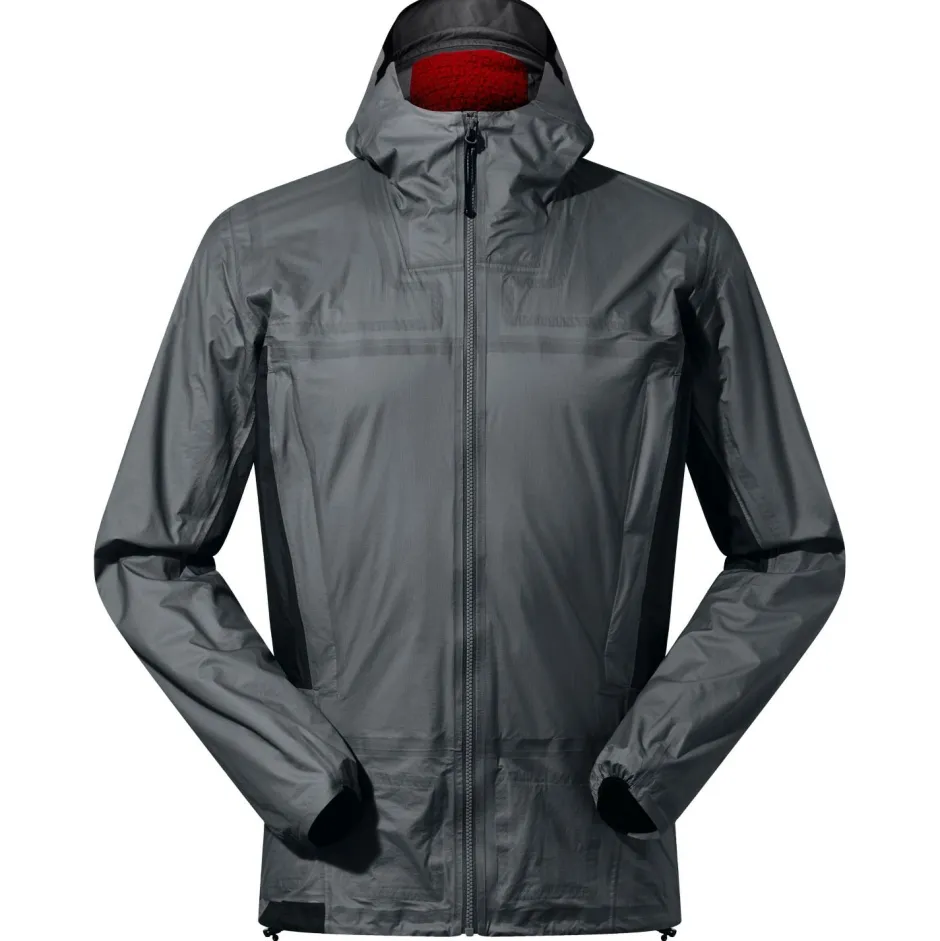 Berghaus Trekkingbekleidung|Skibekleidung-- MTN Guide Hyper Alpha Jacket - Regenjacke Grey Pinstripe / Jet Black