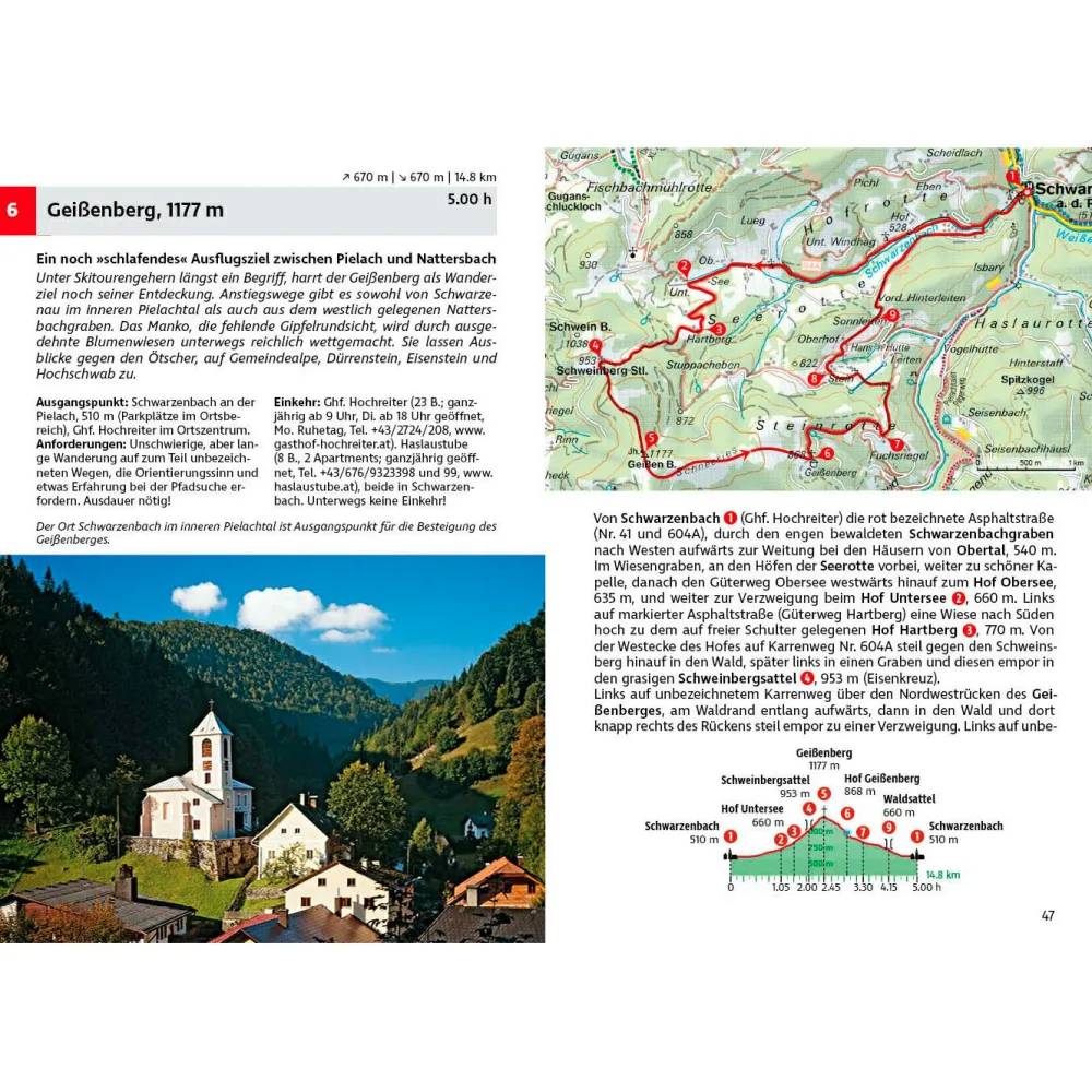 - Ötscher - Mariazell - Wanderführer < Bergverlag Rother New