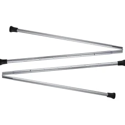 Big Agnes Trekkingzelte|Trekkingausrüstung-- Accessory Backpacking Tarp Poles Silver
