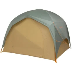 Big Agnes Zelte-- Big House 6 - Gruppenzelt Chinois Green / Prairie Sand