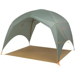 Big Agnes Zelte-- Big House 6 - Gruppenzelt Chinois Green / Prairie Sand