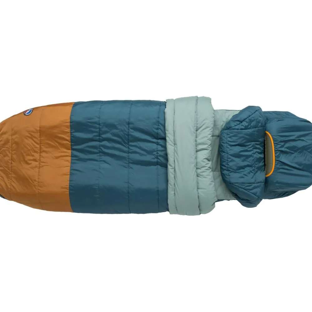 Big Agnes - Echo Park 20 - Kunstfaserschlafsack Tapestry / Brown Sugar Sale