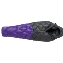 Big Agnes - Fly Creek UL 25 - Daunenschlafsack Asphalt / Royal Purple Hot