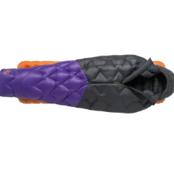 Big Agnes - Fly Creek UL 25 - Daunenschlafsack Asphalt / Royal Purple Hot