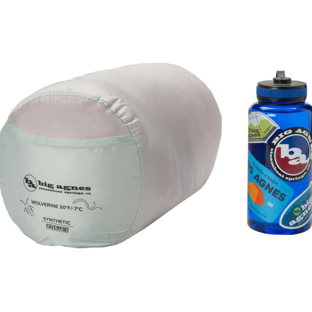 Big Agnes - Wolverine 20 - Kinderschlafsack Cherry Tomato / Tangelo Hot