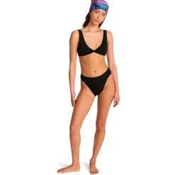 Billabong Bademode-- Women's Sol Searcher Twist - Bikini-Top Black Pebble