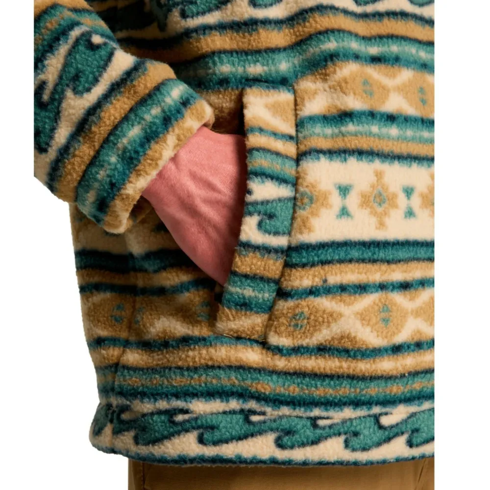 Billabong - Boundary Mock Neck - Fleecepullover Desert Print Online