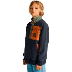 Billabong Alltagsbekleidung|Wanderbekleidung-- Kid's Boundary Shore - Fleecepullover Ombre Blue
