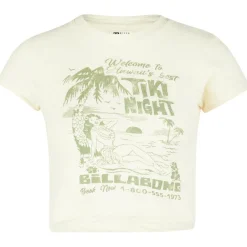Billabong Alltagsbekleidung-- Women's Baby Tee - T-Shirt Whitecap