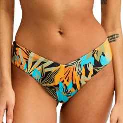 Billabong - Women's Des Tropiques Fiji Pant - Bikini-Bottom Black Pebble Clearance