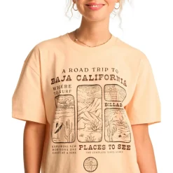 - Woen' Fying To The oon - T-hirt < Billabong Discount