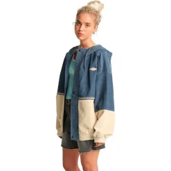 Billabong Freizeitjacken|Alltagsbekleidung-- Women's Set The Tone Jacket - Freizeitjacke Blue Multi
