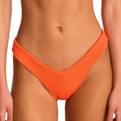 Billabong - Women's Summer High V Hike - Bikini-Bottom Fusion Orange Discount