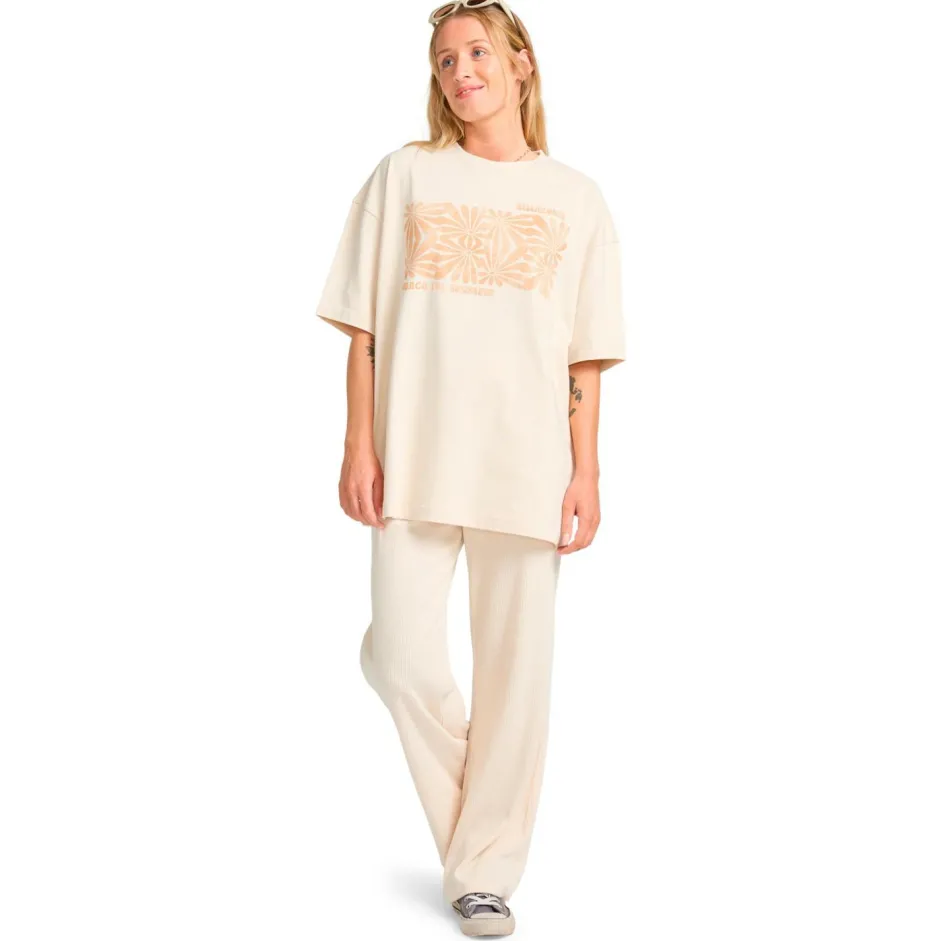 Billabong T-Shirts|Shirts, Hemden & Longsleeves-- Women's Wander Across - T-Shirt Whitecap