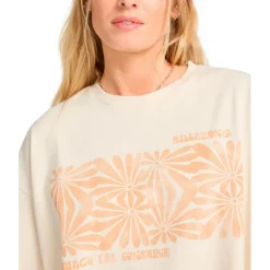 Billabong T-Shirts|Shirts, Hemden & Longsleeves-- Women's Wander Across - T-Shirt Whitecap