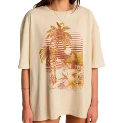 Billabong Alltagsbekleidung|T-Shirts-- Women's Will Find Me Here - T-Shirt White Cap