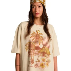 Billabong Alltagsbekleidung|T-Shirts-- Women's Will Find Me Here - T-Shirt White Cap
