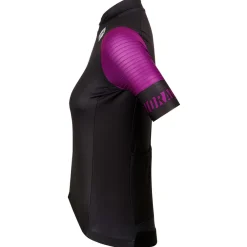 Bioracer - Women's Icon Classic Jersey - Radtrikot Black Deep Purple Clearance