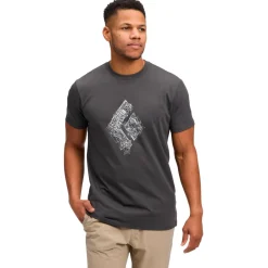 Black Diamond Kletterbekleidung|T-Shirts-- Engineered Diamond S/S Tee - T-Shirt