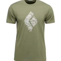 Black Diamond Kletterbekleidung|T-Shirts-- Engineered Diamond S/S Tee - T-Shirt