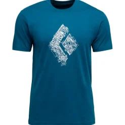 Black Diamond Kletterbekleidung|T-Shirts-- Engineered Diamond S/S Tee - T-Shirt