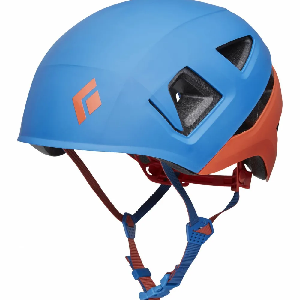 Black Diamond - Kid's Capitan - Kletterhelm Ultra Blue / Persimmon Clearance