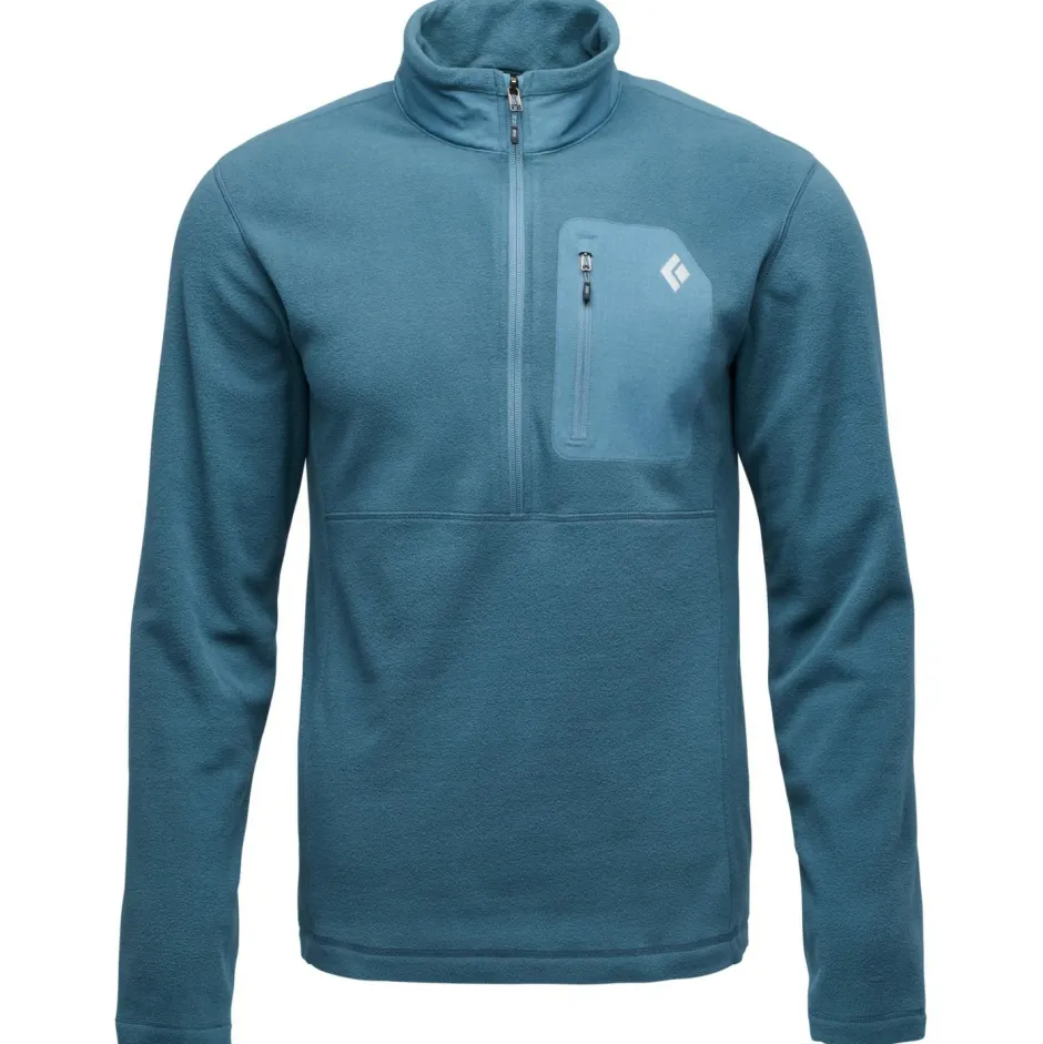 Black Diamond Pullover & Hoodies|Alltagsbekleidung-- Rift Half-Zip Fleece Jacket - Fleecepullover Midnight Blue / Midnight Blue