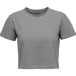 Black Diamond Kletterbekleidung|T-Shirts-- Women's BD Stripe Crop S/S Tee - T-Shirt