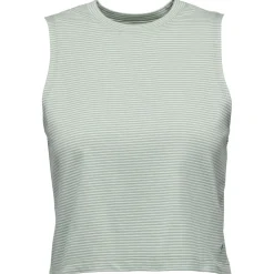 - Woen' BD tripe Tank - Tank Top < Black Diamond