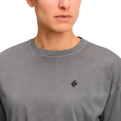 Black Diamond Kletterbekleidung|T-Shirts-- Women's Diamond Crop S/S Tee - T-Shirt