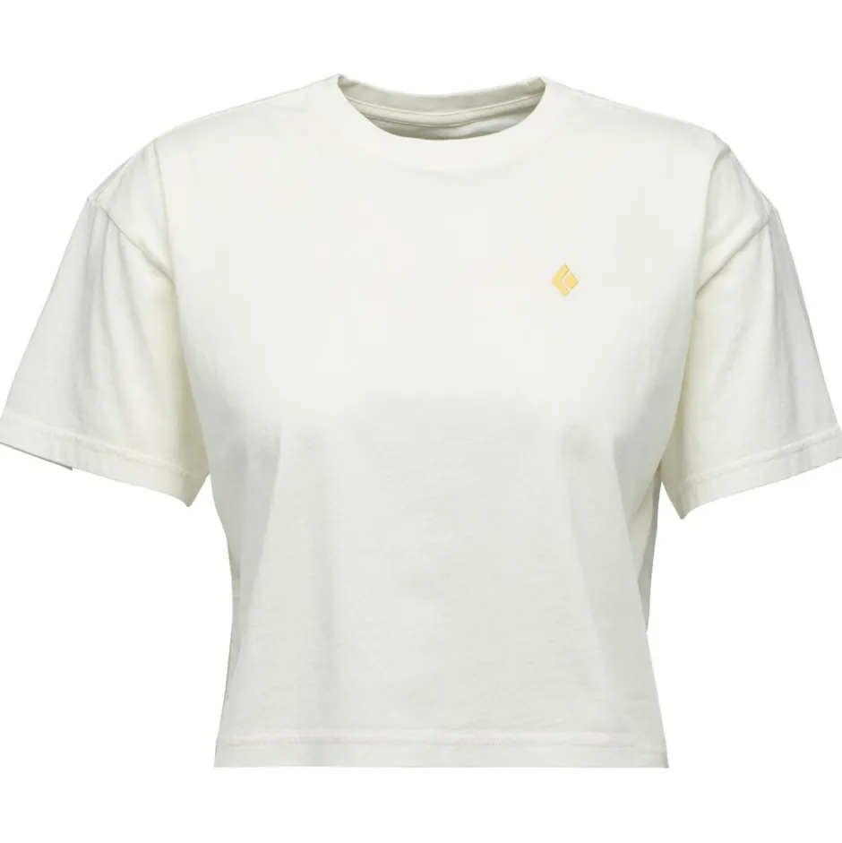 Black Diamond Kletterbekleidung|T-Shirts-- Women's Diamond Crop S/S Tee - T-Shirt