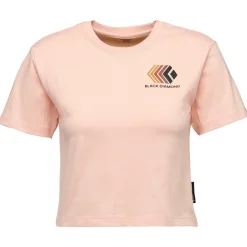 Black Diamond T-Shirts|Shirts, Hemden & Longsleeves-- Women's Faded Crop S/S Tee - T-Shirt