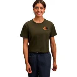 Black Diamond T-Shirts|Shirts, Hemden & Longsleeves-- Women's Faded Crop S/S Tee - T-Shirt